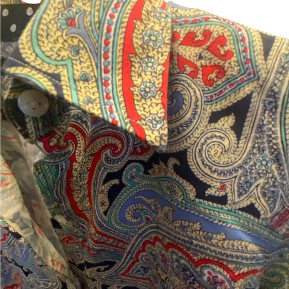 Chaps cotton paisley shirt - Picture 4 of 8